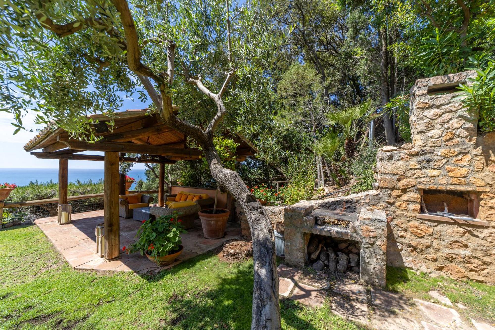 Villa a Cala Piccola Monte Argentario Esterno foto