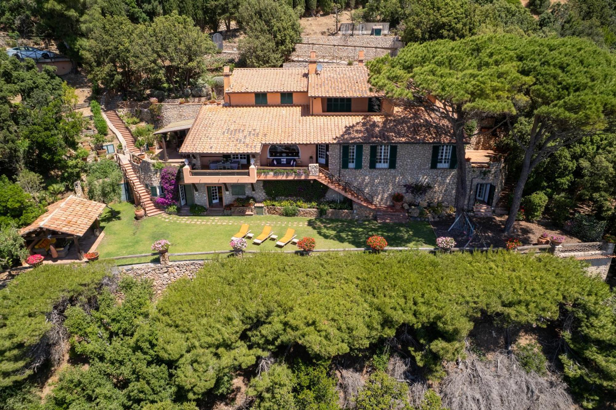 Villa a Cala Piccola Monte Argentario Esterno foto