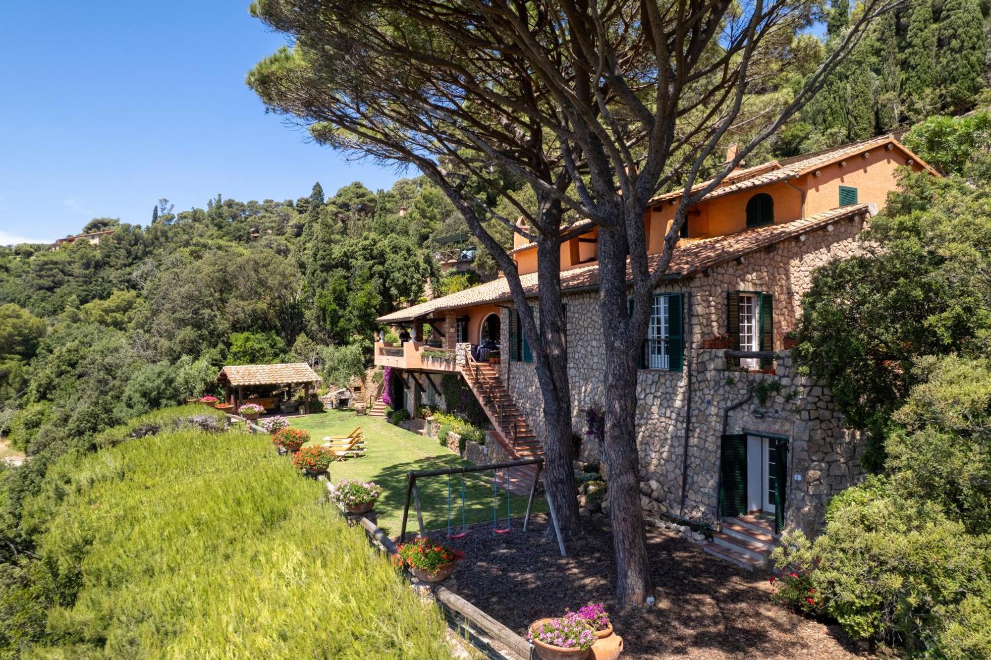 Villa a Cala Piccola Monte Argentario Esterno foto