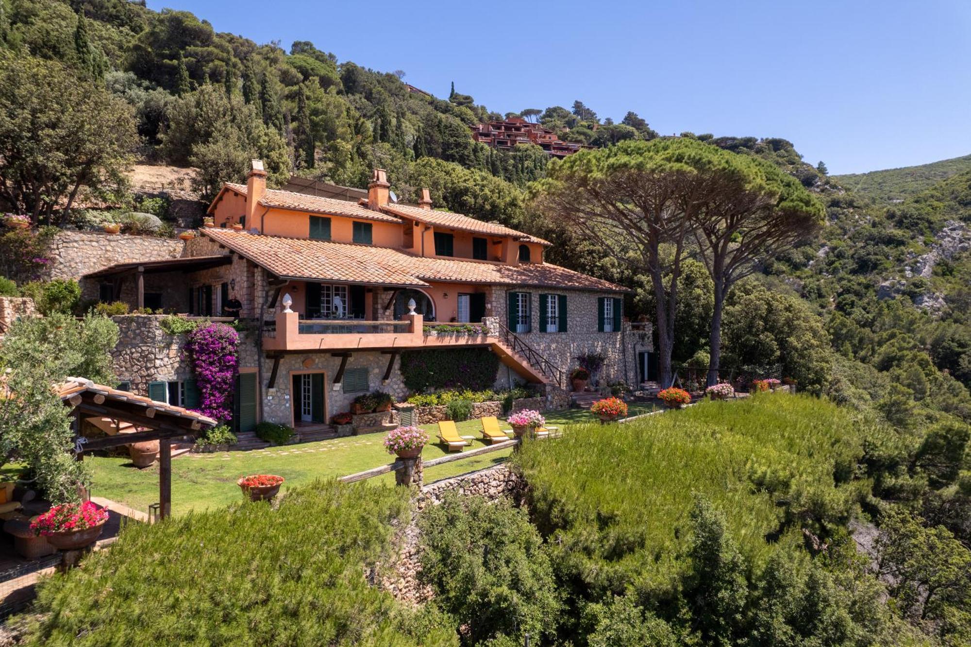 Villa a Cala Piccola Monte Argentario Esterno foto