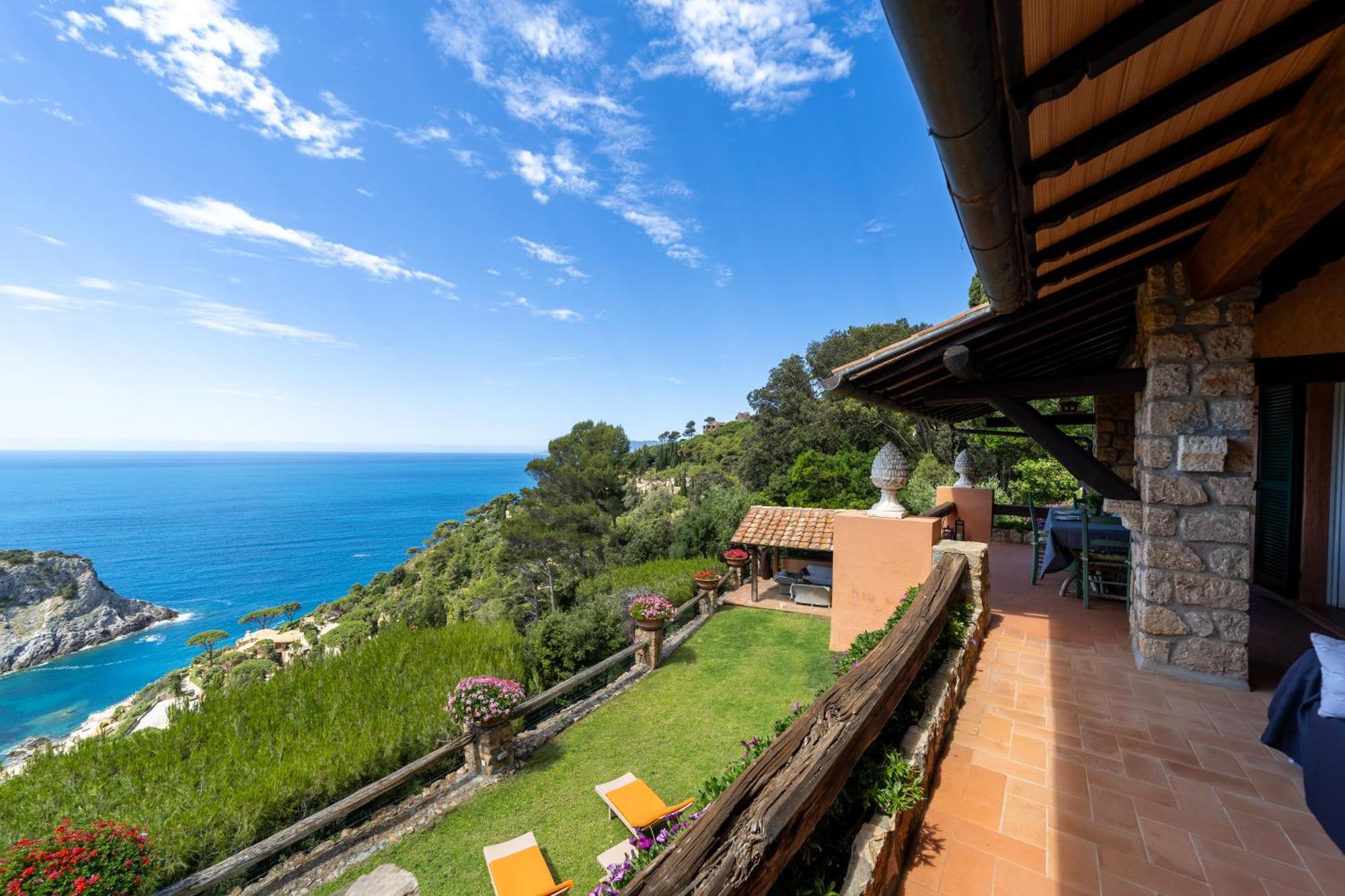 Villa a Cala Piccola Monte Argentario Esterno foto