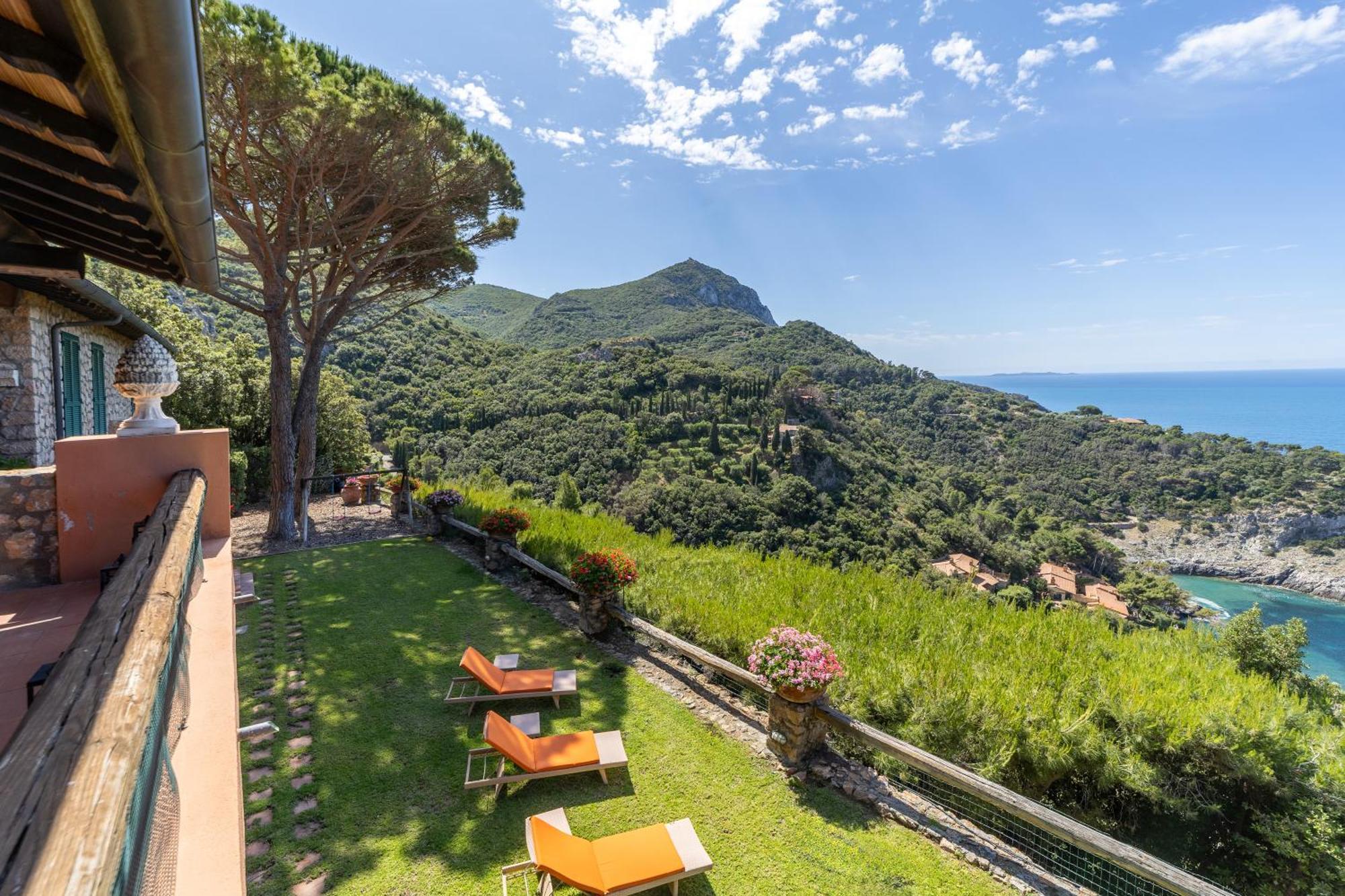 Villa a Cala Piccola Monte Argentario Esterno foto