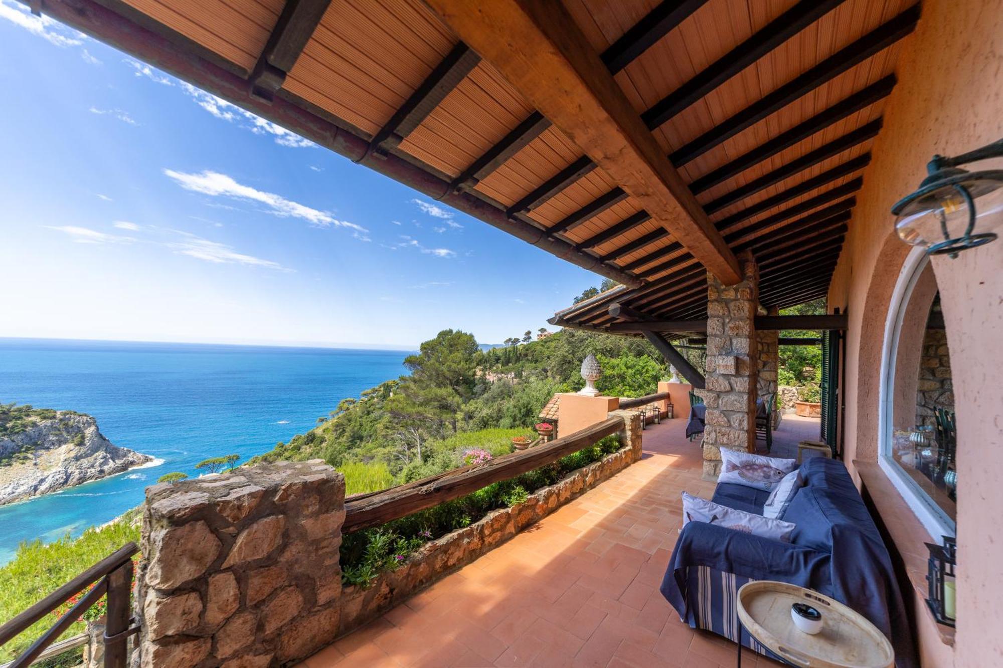 Villa a Cala Piccola Monte Argentario Esterno foto
