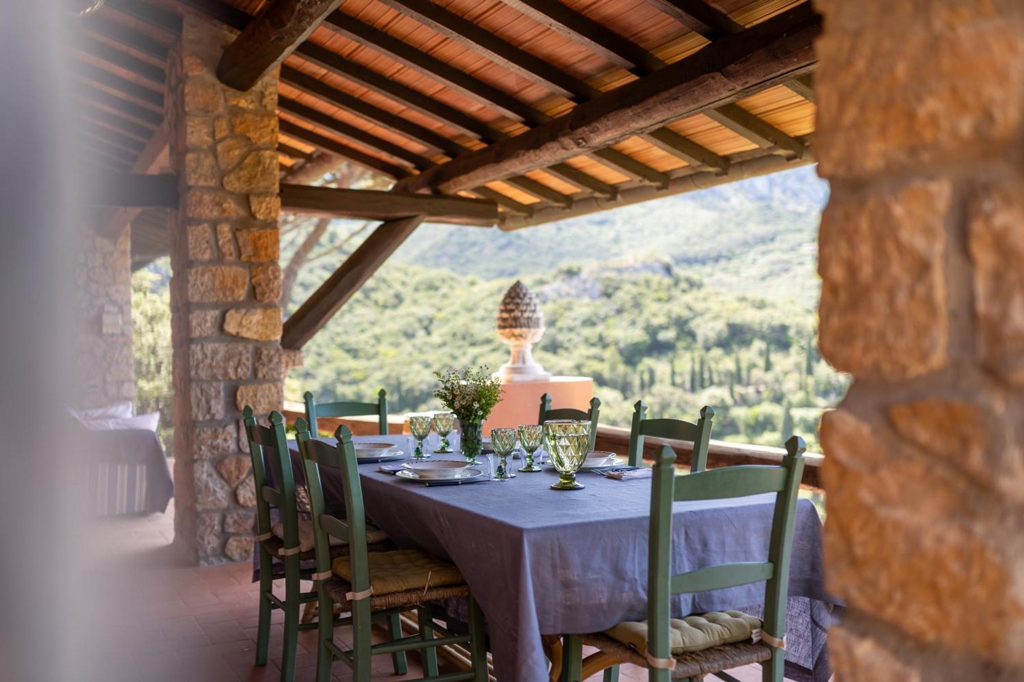 Villa a Cala Piccola Monte Argentario Esterno foto