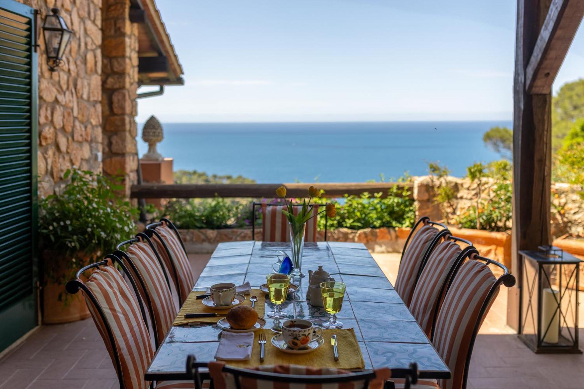 Villa a Cala Piccola Monte Argentario Esterno foto